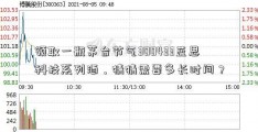 领取一瓶茅台节气300433蓝思科技系列酒，猜猜需要多长时间？